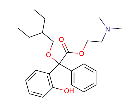 2-(dimethylamino)ethyl O-(2-ethylbutyl)-2-hydroxybenzilate