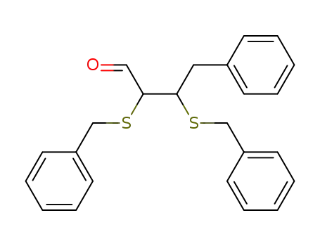 2,3-(dibenzylthio)-4-phenylbutanal