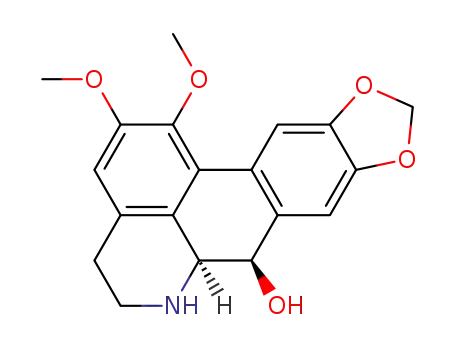 (+/-)-trans-4H-1,2-dimethoxy-7-hydroxy-9,10-(methylenedioxy)5,6,6a,7-tetrahydrodibenzo[de,g]quinoline