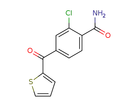 2-chloro-4-(thiophene-2-carbonyl)-benzamide