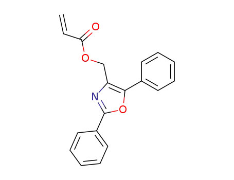 4-hydroxymethyl-2,5-diphenyloxazole acrylate