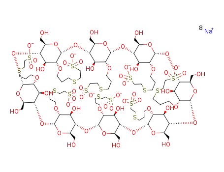 per-2-O-[3-(2-sulfoethylthio)propyl]-γ-cyclodextrin