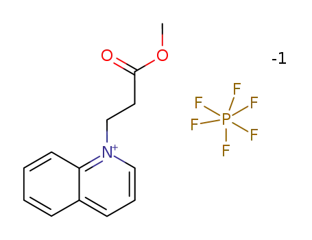 1-(2-carbmethoxyethyl)-quinolinium hexafluorophosphate