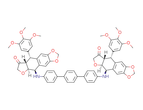 4'',4'''-[bis-(4β-N-4-desoxypodophyllotoxin)]-p-terphenyldiamine