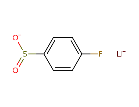 4-fluorobenzenesulfinic acid lithium salt
