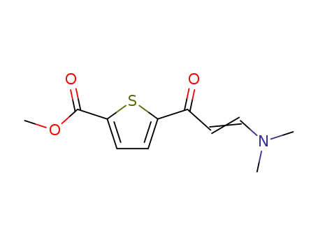 5-(3-dimethylaminoacryloyl)thiophene-2-carboxylic acid methyl ester
