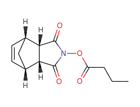 Butyric acid (1R,2S,6R,7S)-3,5-dioxo-4-aza-tricyclo[5.2.1.02,6]dec-8-en-4-yl ester