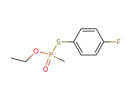 methyl-phosphonothioic acid O-ethyl ester S-(4-fluoro-phenyl) ester
