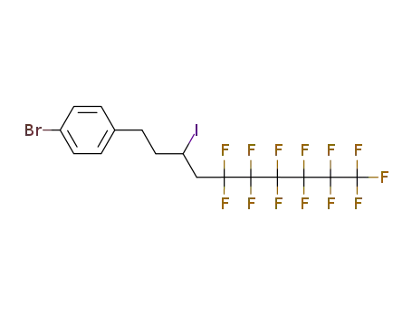 1-bromo-4-(5,5,6,6,7,7,8,8,9,9,10,10,10-tridecafluoro-3-iododecyl)benzene