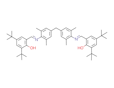 6,6'-{methylenebis[(3,5-dimethyl-1,4-phenylene)iminomethyl]}-bis(2,4-di-tert-butylphenol)