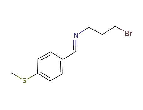 4-(thiomethyl)benzylidene-(3-bromo-1-propylamine)