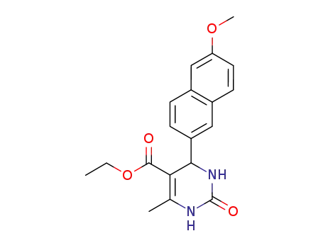 ethyl 4-(6-methoxynaphthalen-2-yl)-6-methyl-2-oxo-1,2,3,4-tetrahydropyrimidine-5-carboxylate
