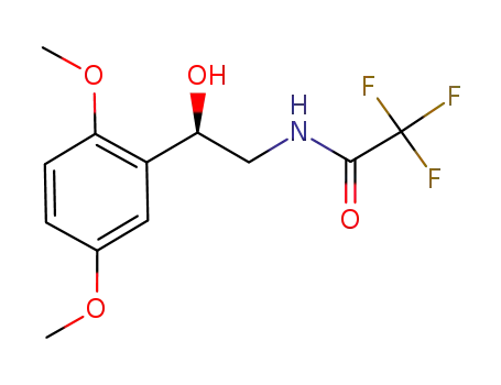 (R)-N-[2-(2,5-dimethoxyphenyl)-2-hydroxyethyl]-2,2,2-trifluoroacetamide