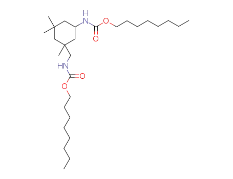 3-((1-octyloxy)carbonylamidomethyl)-3,5,5-trimethylcyclohexyl carbamic acid (1-octyl) ester