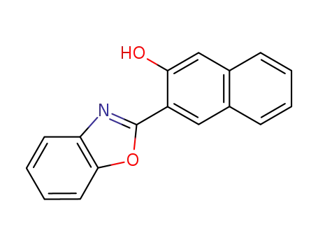 Molecular Structure of 14967-45-4 (3-BENZOOXAZOL-2-YL-NAPHTHALEN-2-OL)