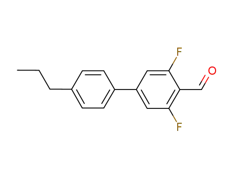 2,6-difluoro-4-(4-propylphenyl)benzaldehyde