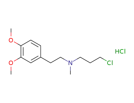 N-(3-chloropropyl)-2-(3,4-dimethoxyphenyl)-N-methyl-ethylamine hydrochloride