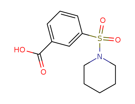 3-(Piperidinosulfonyl)benzenecarboxylic acid