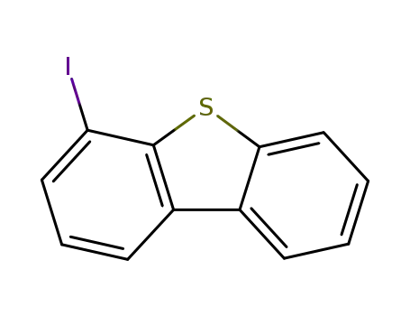 Molecular Structure of 132034-89-0 (4-Iododibenzothiophene)