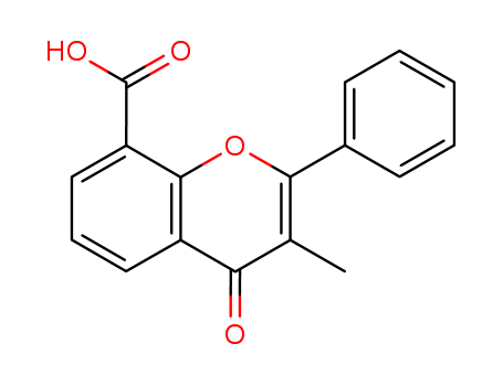 3-MethylFlavine -8-Carboxylic Acid  CAS No 3468-01-7