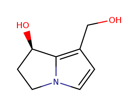 1H-Pyrrolizine-7-methanol,2,3-dihydro-1-hydroxy-, (1R)-