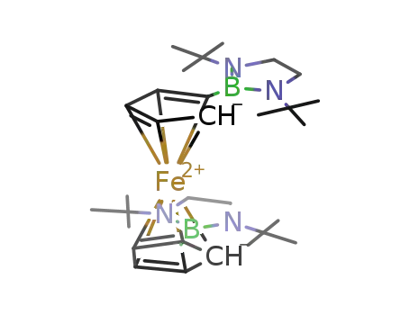 1,1'-bis(1,3-di-tert-butyl-1,3,2-diazaborolidinyl)ferrocene