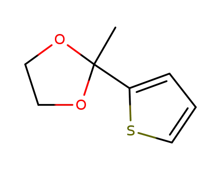 Molecular Structure of 5916-12-1 (2-ACETYLTHIOPHENE ETHYLENE ACETAL)