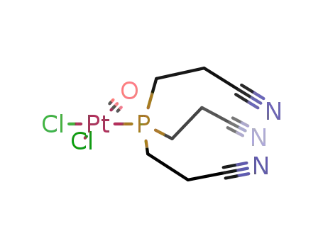 PtCl2(CO)P(CH2CH2CN)3