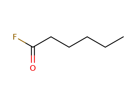 Molecular Structure of 372-80-5 (Hexanoyl fluoride)