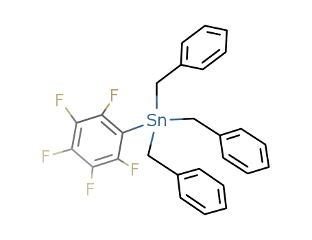 (C6F5)Sn(CH2C6H5)3