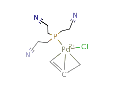 PdCl(tris(cyanoethyl)phosphine)(η(3)-allyl)