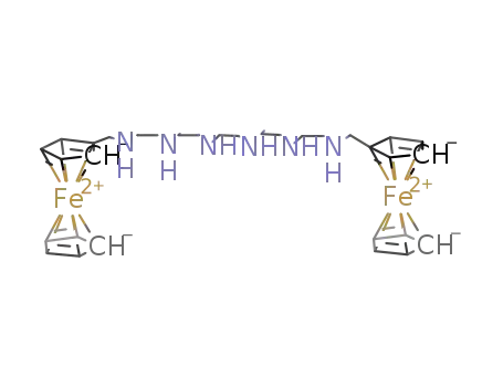 1,18-diferrocenyl-2,5,8,11,14,17-hexaazaoctadecane