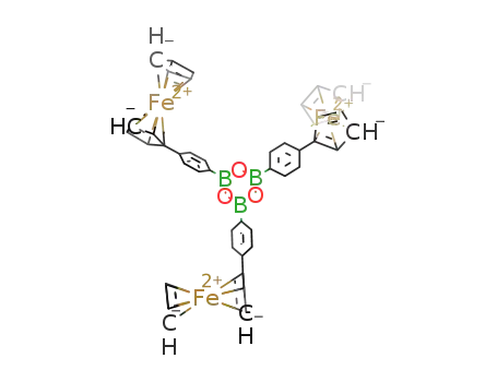 tris(4-ferrocenylphenyl)boroxine
