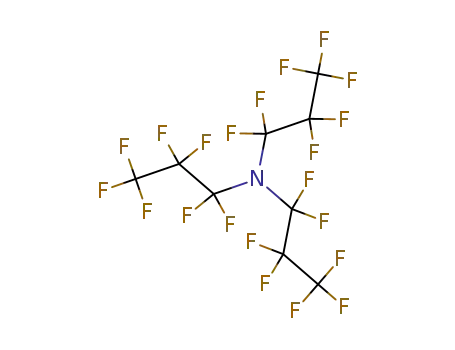 Molecular Structure of 338-83-0 (Perfluorotripropylamine)