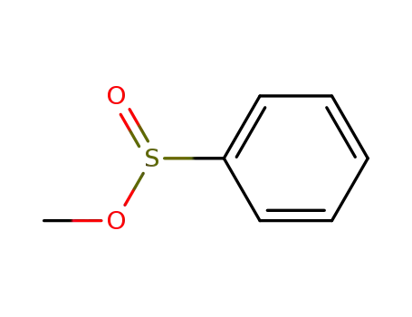 Molecular Structure of 670-98-4 (METHYL BENZENESULFINATE)