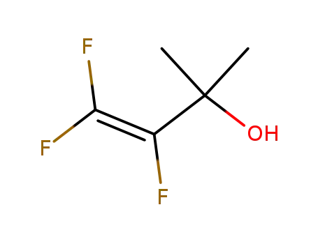 Molecular Structure of 666-45-5 (3-Buten-2-ol, 3,4,4-trifluoro-2-methyl-)