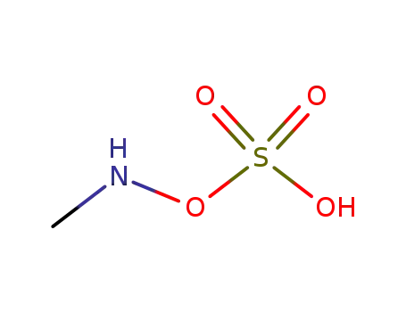 Molecular Structure of 3400-11-1 (Hydroxylamine-O-sulfonic acid, N-methyl-)