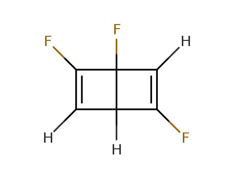 Molecular Structure of 31399-10-7 (Bicyclo[2.2.0]hexa-2,5-diene, 1,2,5-trifluoro-)