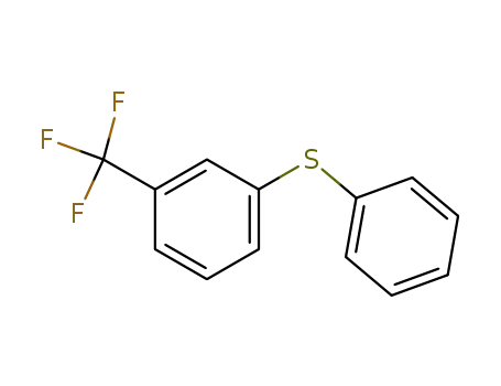 Molecular Structure of 2715-07-3 (Benzene, 1-(phenylthio)-3-(trifluoromethyl)-)