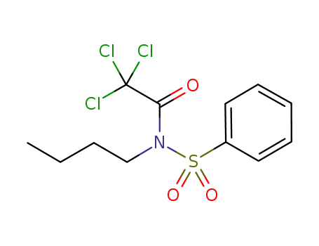 N-butyl-N-(2,2,2-trichloroacetyl)benzenesulfonamide