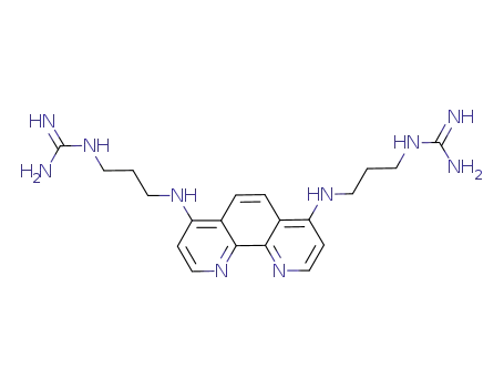 1,1'-(3,3'-(1,10-phenanthroline-4,7-diyl)bis(azanediyl)bis(propane-3,1-diyl))diguanidine