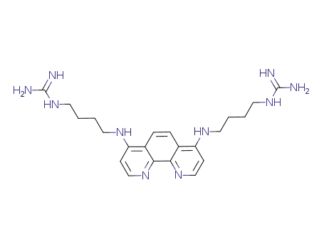 1,1'-(4,4'-(1,10-phenanthroline-4,7-diyl)bis(azanediyl)bis(butane-4,1-diyl))diguanidine