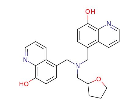 5,5'-((tetrahydrofuran-2-yl)methylazanediyl)bis(methylene)-diquinolin-8-ol