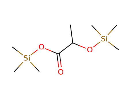 Molecular Structure of 17596-96-2 (TRIMETHYLSILYL TRIMETHYLSILOXY LACTATE)