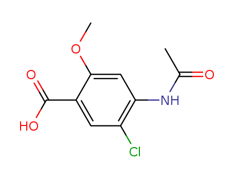 4-Acetamino-5-Chloro-2-Methoxyl Benzoic Acid