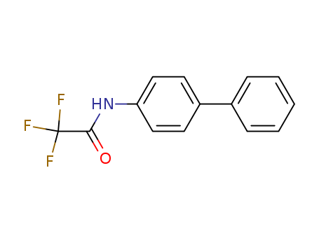 2,2,2-trifluoro-N-(4-phenylphenyl)acetamide cas  347-37-5