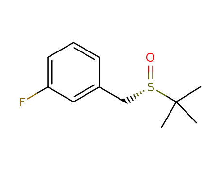 (S)-tert-butyl (3-fluorophenyl)methyl sulfoxide