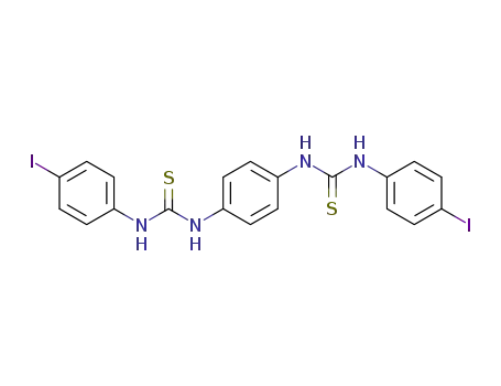 1,4-phenylene-bis[3-(4'-iodophenyl)thiourea]