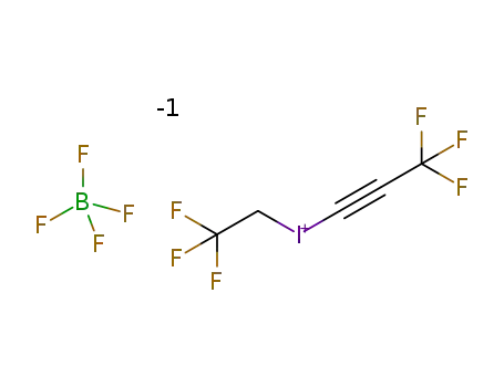 trifluoroprop-1-yn-1-yl(2,2,2-trifluoroethyl)iodonium tetrafluoroborate
