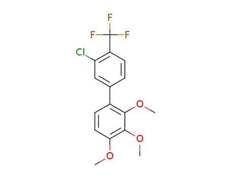3'-chloro-2,3,4-trimethoxy-4'-(trifluoromethyl)biphenyl